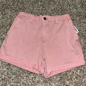 Old Navy Pink Chino Shorts